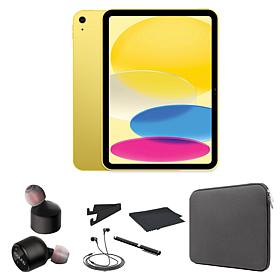 Refurbished Apple iPad 10.9" 10th Gen 256GB Wi-Fi Bundle