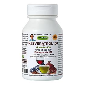 Resveratrol-Green Tea-Pomegranate - 60 Capsules