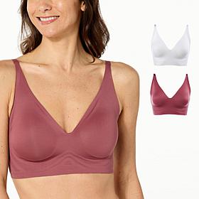 Rhonda Shear 2-pack Gel Bra without Back Closure