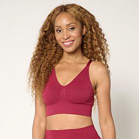 Rhonda Shear 2-pack Rose Jacquard Ahh Bra Set