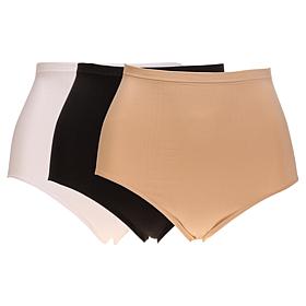 Rhonda Shear 3-pack Seamless Natural Waist Panty