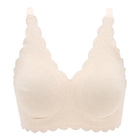 Rhonda Shear Invisible Edge Animal Print Bra with Back Closure