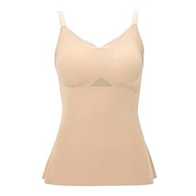 Rhonda Shear Invisible Edge Mesh Back Tank