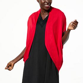 Rhonda Shear Lace Back Cocoon Wrap