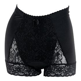 Rhonda Shear Leakproof Pin-Up Panty with Lace Detail