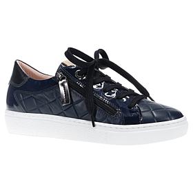 Ron White Orissa Leather Sneaker with Satin Shoe Bag