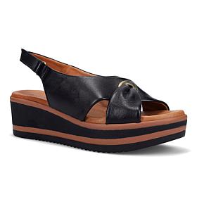 Ron White Priya Lightweight Leather Wedge Sandal