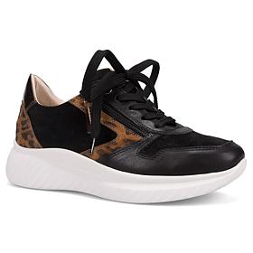 Ron White Zayla Leo Suede and Leather Sneaker