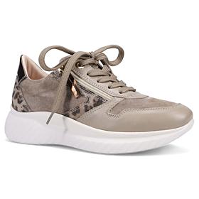 Ron White Zayla Leo Suede and Leather Sneaker