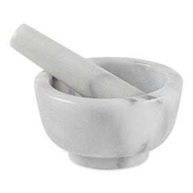 RSVP Marble Mortar and Pestle - White
