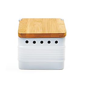 RSVP Stoneware Garlic Keeper