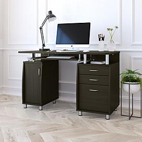RTA Products Techni Mobili Complete Workstation Computer Desk