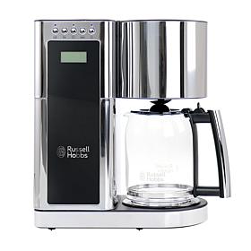 Russell Hobbs Glass 8-Cup Coffeemaker - Black and Stainless Steel
