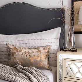 Safavieh 12" x 20" Edmee Metallic Pillow