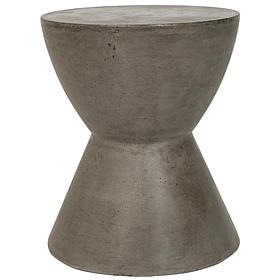 Safavieh Athena Concrete Accent Table - Gray