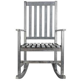 Safavieh Barstow Rocking Chair - Ash Gray Finish