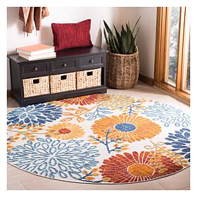 Safavieh Cabana Gabriel 6'-7" Round Indoor/Outdoor Rug