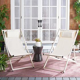 Safavieh Camlin Sling Chairs - Set of 2