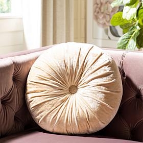 Safavieh Caramia 15" Round Pillow