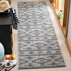 Safavieh Courtyard Freya 2'-3" X 8' Indoor/Outdoor Rug