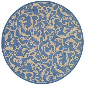 Safavieh Courtyard Gillian 5'3" x 5'3" Round Rug