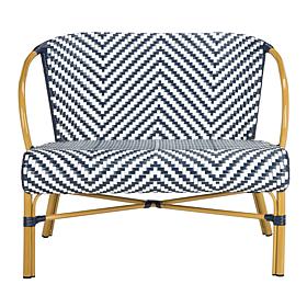 Safavieh Dandra Herringbone Rattan Settee