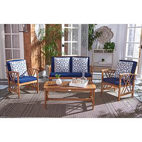 Safavieh Fontana 4-piece Outdoor Living Set