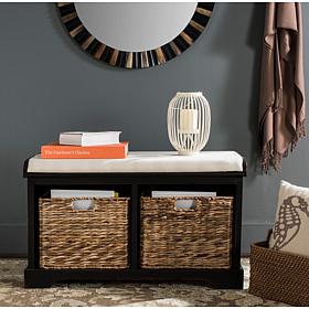 Safavieh Freddy Wicker Storage Bench