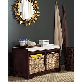 Safavieh Freddy Wicker Storage Bench