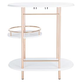 Safavieh Iva 3-Tier Swivel Bar Table