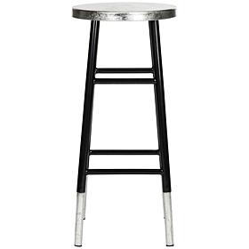 Safavieh Kenzie Silvertone-Dipped Bar Stool