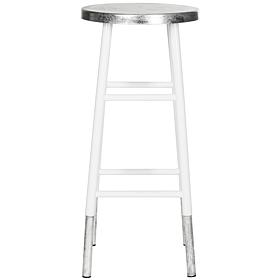 Safavieh Kenzie Silvertone-Dipped Bar Stool