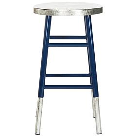 Safavieh Kenzie Silvertone-Dipped Counter Stool
