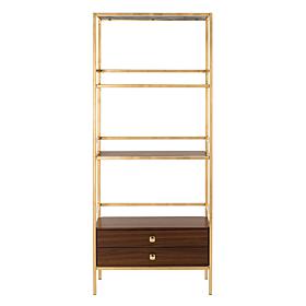 Safavieh Mateo 4-Tier 1-Drawer Etagere