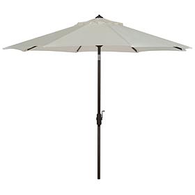 Safavieh Ortega 9' Auto Tilt Crank Umbrella