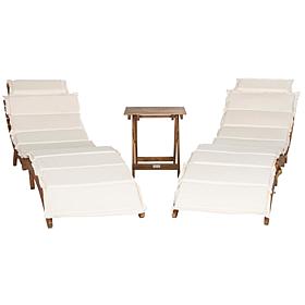 Safavieh Pacifica 3-piece Lounge Set