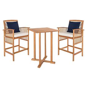 Safavieh Pate 3-piece Bar Table Bistro Set