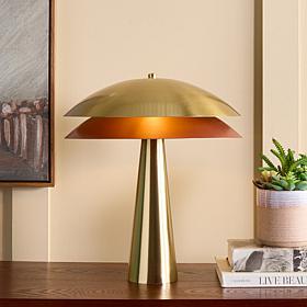 Safavieh Rafaela Brass Table Lamp 17" x 17" x 21.5"