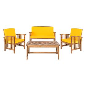 Safavieh Rocklin 4-piece Outdoor Living Set