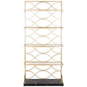 Safavieh Spano 4 Glass Tier Etagere