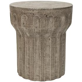 Safavieh Vesta Concrete Accent Table - Gray