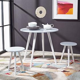 Safavieh Whitman 3-Piece Dining Set Grey