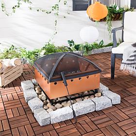Safavieh Wyatt Square Fire Pit