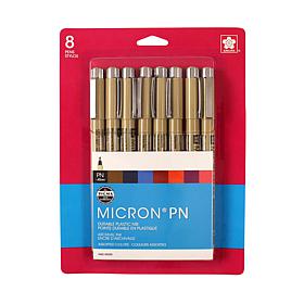 Sakura Pigma Micron PN Pen Assorted Set of 8