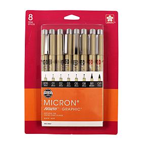 Sakura Pigma Pen Set of 8