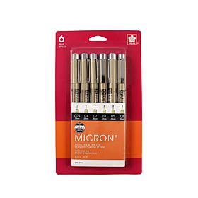 Sakura Pigma Pen Sets Micron Blacks 30062