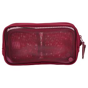 Samantha Brown 4-Piece Mesh Cosmetic Set
