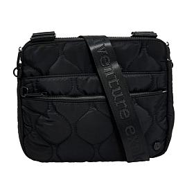 Samantha Brown To-Go Anti-Theft Multi Pocket Crossbody Bag