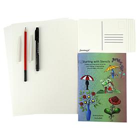 Sanntangle Getting Started Stencil Craft Kit