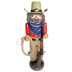 Santa's Workshop 14.5" Home on the Range Nutcracker Figurine